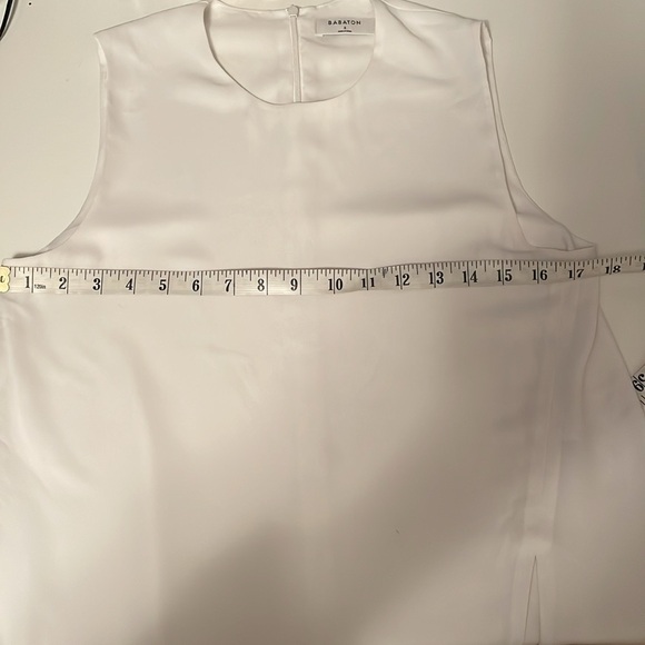 Babaton Hobpkins white sleeveless blouse in Small - Picture 7 of 9